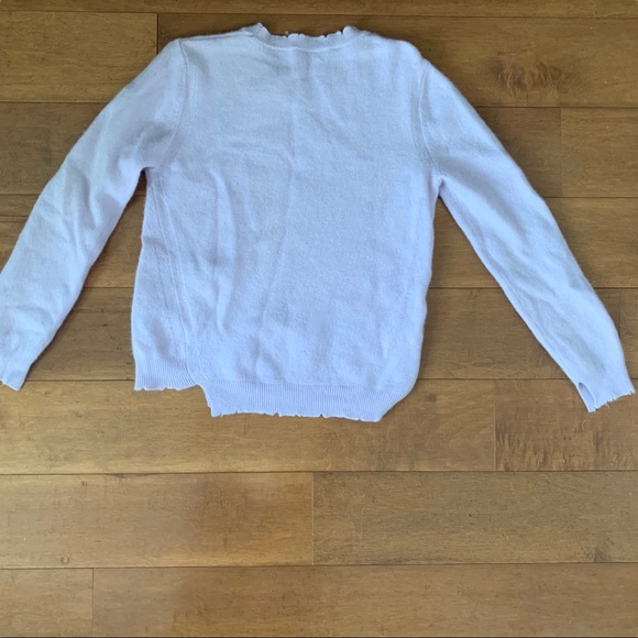 Distressed Cashmere Sweater - Picture 4 of 5